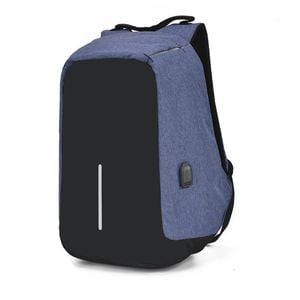 Catzon Laptop Backpack With Usb Charging Port Waterproof Bag-blue