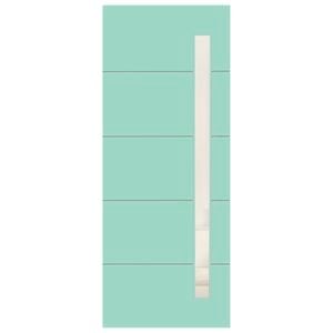 Hume 2040 x 820 x 40mm Entrance Door Linear G2 Glass XLR120