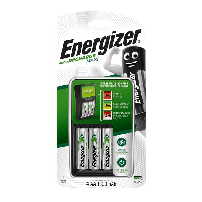 Energizer Recharge Maxi 1.2V AA Battery - 4 Pack