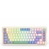 Redragon K673cpg Rgb Pro White 75% Gasket Wireless Mechanical Keyboard