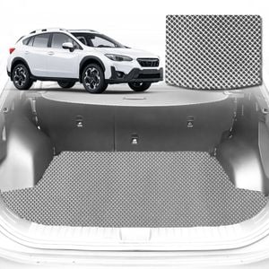 6D Diamond Car Boot Mat for Subaru XV (GP)2012-2017-Cargo Mat-Grey-Outback GT