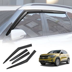 Weathershields for Kia Seltos 2019-Onwards Car Weather Shields Wind Deflectors Window Sun Visor