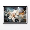 Beautiful Flowers Painting  Print 100% Australian Made 120x90cm  (Poster)