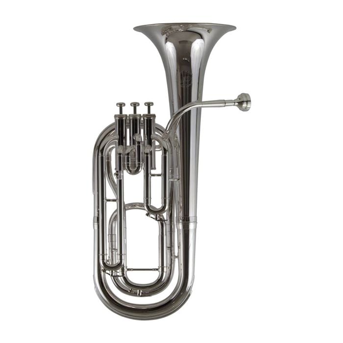 John Packer JP173S Bb Baritone Horn Silver Student Instrument - Brass Lacquer