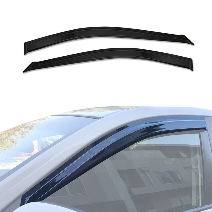AUSGO Luxury Weather Shields For Subaru Impreza WRX Sedan 2007-2013 Weathershields Window Visors Wind Deflectors