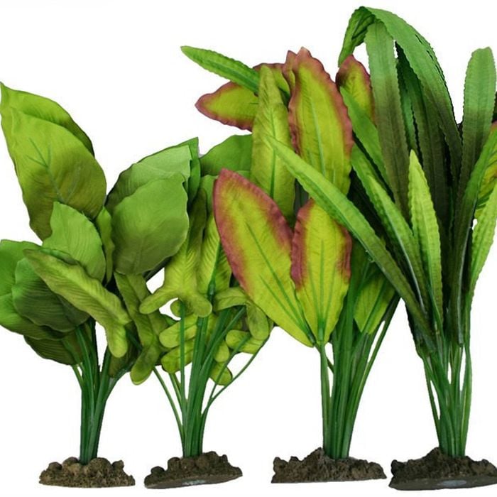 Aqua One Value Silk Plant Mix 6 - 4pk (24246)