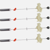 X4 Washing Machine Suspension Rods Assembly - 424495p. Suits Fisher And Paykel