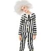 Rubies Beetlejuice Deluxe Child Striped Jacket Pants Costume Wigs - Green Slime
