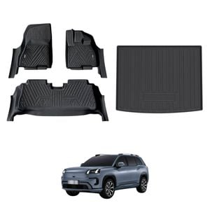 AUSGO Floor Mats & Boot Liner Set For Aion AION V 2025-Onwards Car Floor Liners Cargo Mat