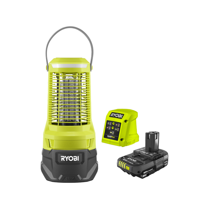 Ryobi 18V ONE+ 2.0AH Bug Zapper Lantern Kit R18BZL12