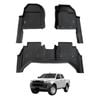 AUSGO 7D Injection Car Floor Mats for ISUZU D-MAX DMAX Dual Cab 2020-Onwards All-Weather Floor Liners