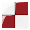 HanWood 300 x 300mm Ruby Check Peel & Stick Adhesive Tiles 0.45m2
