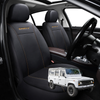 Car Seat Cover for Land Rover Defender 110 1990 - 2007  - Black-Front Only