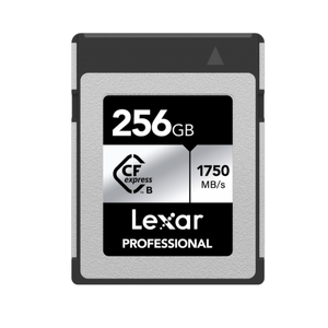 LEXAR PROFESSIONAL SILVER SERIES CFEXPRESS TYPE B CARD - 256GB