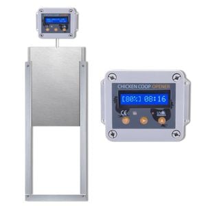 KingTech Automatic Chicken Coop Door with Timer & Light Sensor