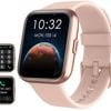 Pink Smart Watch For Women With Bluetooth Call 1