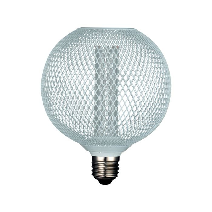 Verve Design E27 LED 120lm White Mesh Decorative Grid Connect Smart 4W Globe