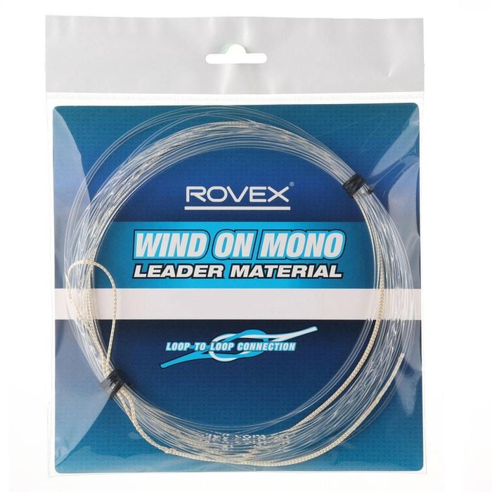 Rovex Wind On Monofilament Fishing Leader 10m 500lb