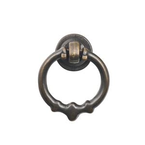 Prestige Small Antique Brass Metal Pull Knob