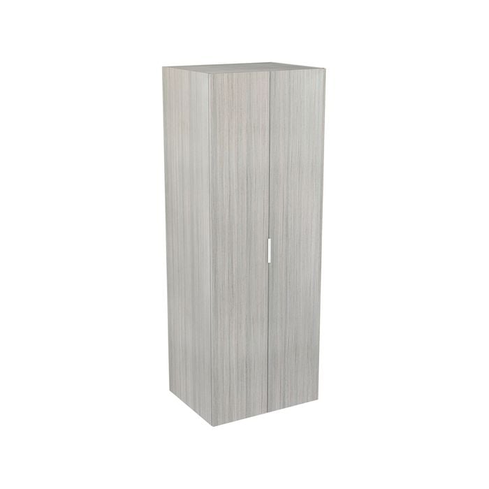 Lugna 2048 x 750 x 580mm Mist Hangrail 4 Shelves Double Door Cabinet