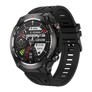 GPS Smartwatch with 1.45" HD Display, Built-in GPS, Compass, Calls & 650mAh Battery