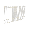 ProtectorAl 2400 x 1500mm Surfmist Aluminium Spear Top Pool Fence Panel With Mid Rail