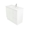 CIBO 900mm White Tonic Full Height Vanity