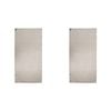 2PK Bambury Matrix Workout Microfibre Gym Towel Large Stone 60 x 120cm