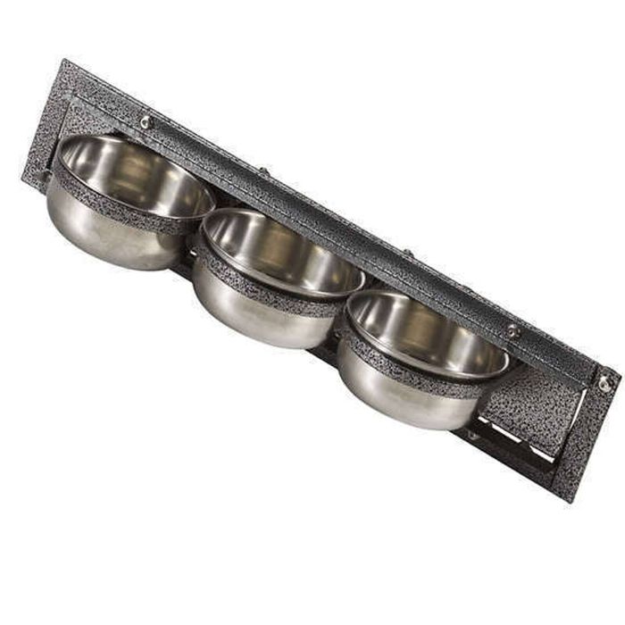 Stainless Steel Bird Feeder Cup Set -3 Cups Bird