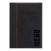 Securit Menu Holder Contemporary Black A4 Restaurant Cafe Display