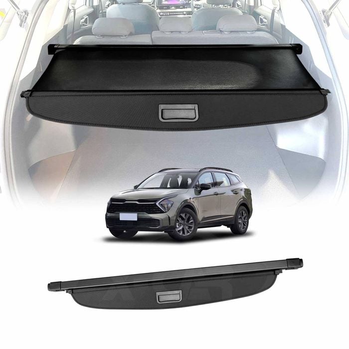 Retractable Cargo Cover for Kia Sportage 2021-2024 Rear Trunk Luggage Security Shield Shade