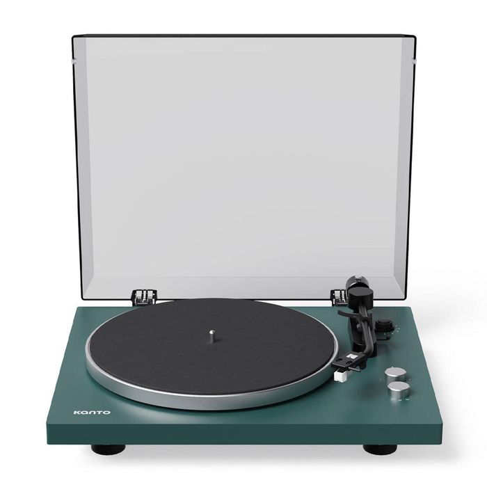 Kanto OBI3 2nd Gen Turntable - Matte Green