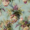 Rivara Soft Teal Wallpaper. 53cm x 10.05m