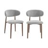 Ormond Dining Chairs Pair (set Of 2) Grey