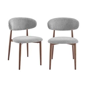 Ormond Dining Chairs Pair (set Of 2) Grey