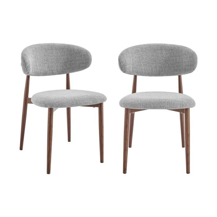 Ormond Dining Chairs Pair (set Of 2) Grey