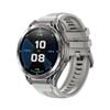 GPS Smart Watch Dual-Band AMOLED, 3ATM Waterproof for Men and Women-Silver