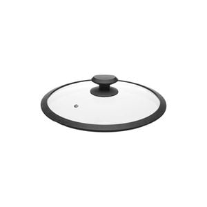 Guzzini Cook & Strong Glass Lid w/ Silicone Rim 16cm For Pot/Pan/Frypan Clear