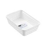 Boxsweden 23.5 x 16 x 6.5cm Medium White Kept Organiser Tray
