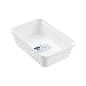 Boxsweden 23.5 x 16 x 6.5cm Medium White Kept Organiser Tray