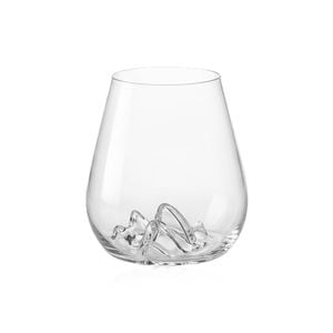 Uprising Glassware 440ml Clear Sydney Opera House Stemless Wine Glass