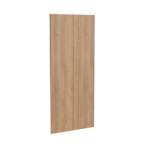 Kaboodle 900mm Cajun Oak Modern Pantry Doors - 2 Pack