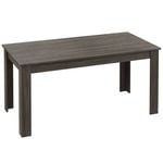 Costway 160cm Wooden Dining Table Home Office Desk Grey