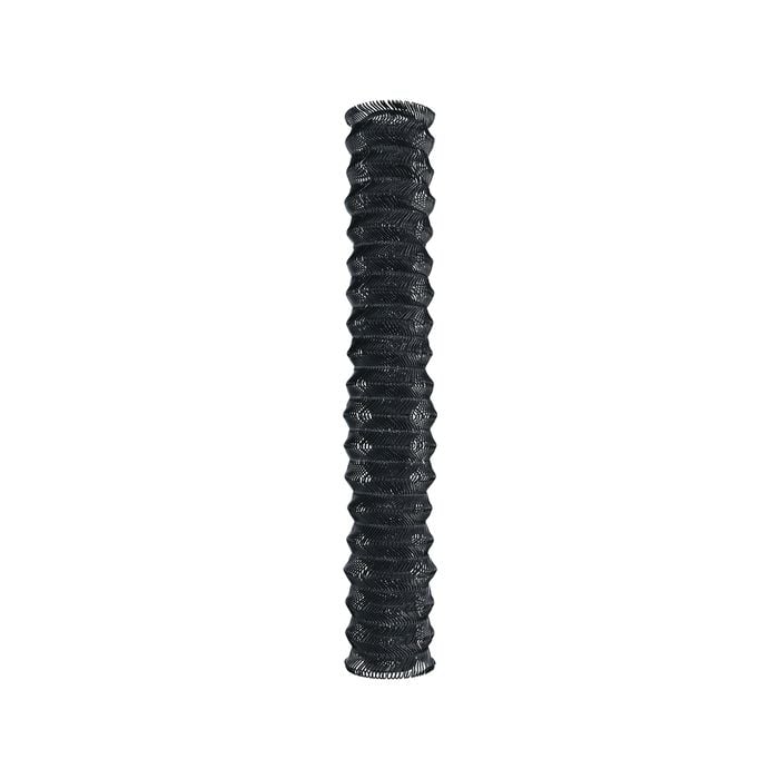 PEAK Chain Link Fencing 15m x 900mm Black Steel Mesh