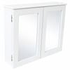 Estilo 2 Door Bathroom Mirror Cabinet