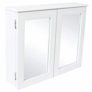 Estilo 2 Door Bathroom Mirror Cabinet