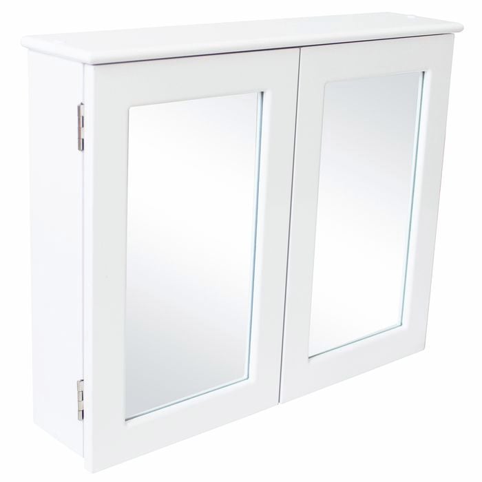 Estilo 2 Door Bathroom Mirror Cabinet