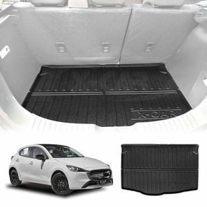 3D All-Weather Boot Liner for Mazda 2 Hatch 2014-Onwards DJ Series Cargo Trunk Mat Luggage Tray