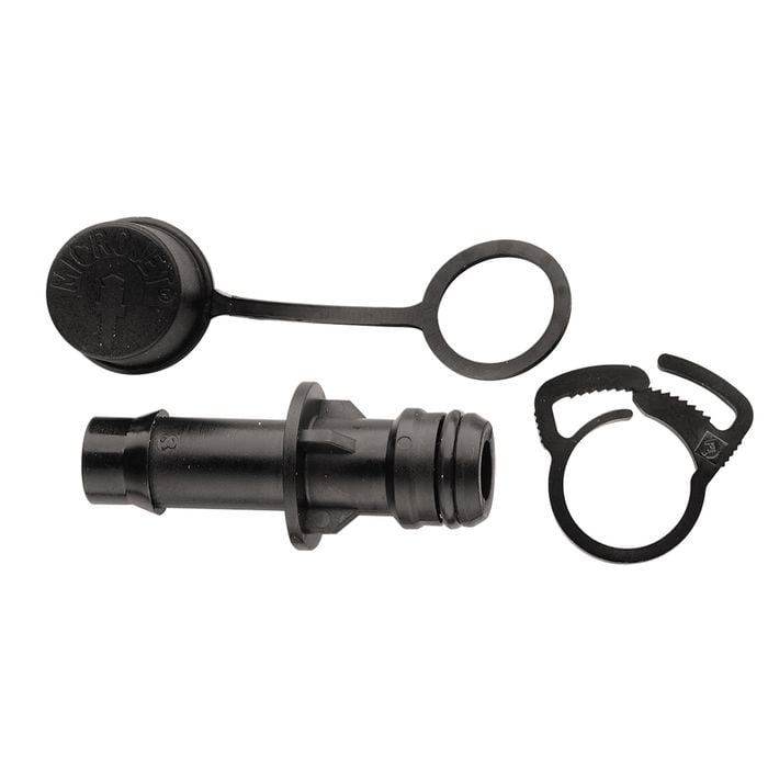 Pope 13mm Barbed Snap-On With Bug Cap And Poly Clamp