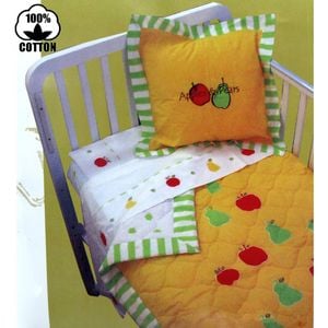 Bloomington 100% Cotton Apples & Pears Sheet Set Single